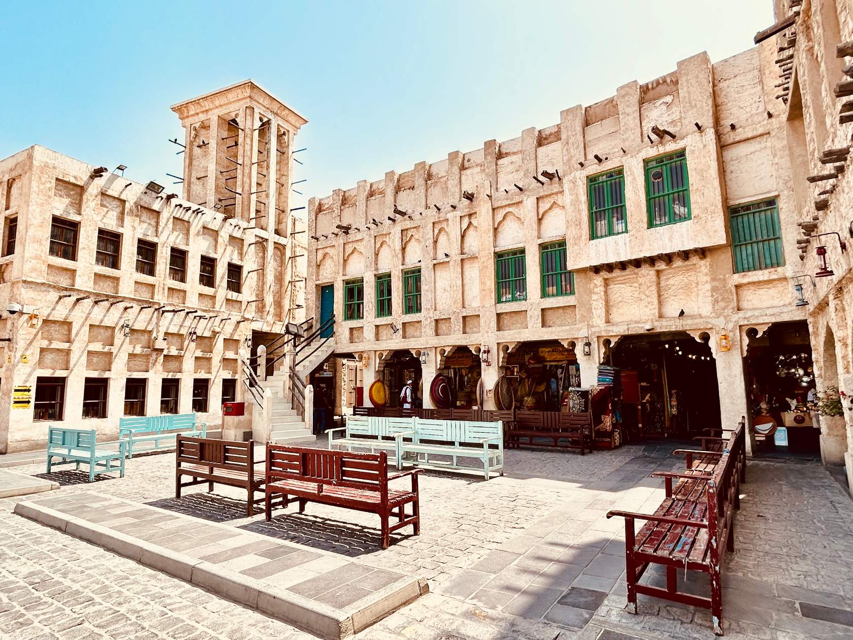 Souq courtyard